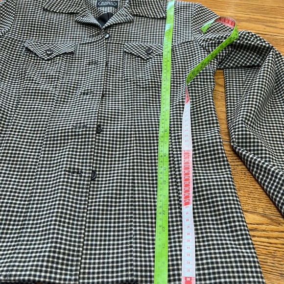 Bentley Arbuckle Vintage check jacket. Lined, brown/cream/black. Size 12. - Picture 8 of 13